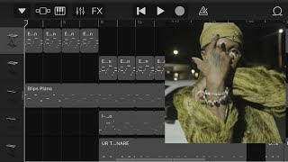 Different Day  Playboi Carti Garageband Tutorial [upl. by Yecram996]