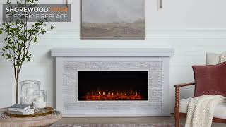 Real Flame Shorewood Landscape Mantel Fireplace [upl. by Cummings]