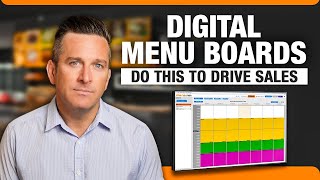 Digital Menu Boards  Do this to drive sales [upl. by Dyanne]