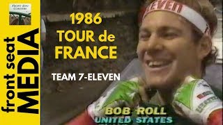 Cycling Tour de France 1986  Team 7Eleven Profile  Part 7 of 8 [upl. by Gustafson945]