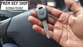 Maruti Suzuki Alto K10 New Sensor Key Making Dunlop Key Maker  Prem Key Shop 6289476362 🚗🔑 [upl. by Nason]