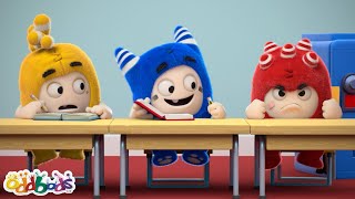 🏫Back to School🏫  Baby Oddbods  Oddbods NEW Episode Movie Marathon  Funny Cartoons for Kids [upl. by Oninotna]