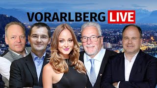 Vorarlberg LIVE mit Herbert Saurugg Laura Bilgeri Stefan Muxel und Gerhard Lucian [upl. by Kurland]