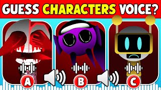 🔊 Guess The PHASE 3 Incredibox SPRUNKI Characters by their VOICE  Horror Owakcx Horror Simon [upl. by Shanda]