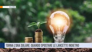 Stanotte torna l’ora solare lancette indietro di un’ora [upl. by Angele]