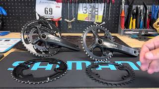 Are Shimano GRX Cranks and Chainrings Interchangeable [upl. by Russian620]