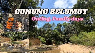 Outing Gunung Belumut  Family Trip madi manda dan BBQ [upl. by Anaerb616]