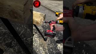 FT Part1 Testing The Best Cordless Drill Dewalt vs Milwaukee shorts fakhritools [upl. by Auohs674]