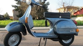 Vespa P200E  Anno 1983 [upl. by Schnabel891]