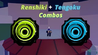 Renshiki and Tengoku Combos  Shindo Life [upl. by Maddeu941]