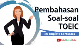 TOEIC  Pembahasan Soal TOEIC  Part 1 [upl. by Fital83]