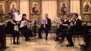 The Entertainer  Scott Joplin arr for woodwind quintet [upl. by Yrian]