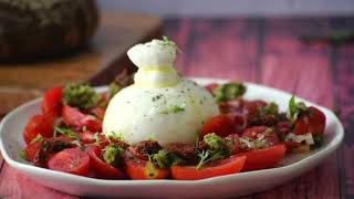 Epic Burrata amp Heirloom Tomato Salad 🍅 [upl. by Vittorio309]