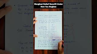 Marginal Relief in New Tax Regime [upl. by Boice612]