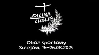 Obóz sportowy Sulejów 2024 [upl. by Horvitz]