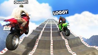 USING HACKS TO WIN NOOB VS PRO MEGA RAMP RACE [upl. by Vijnas]