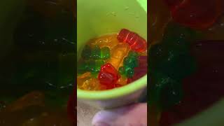 Gummy Bear 🐻 Experiment 🧪 gummybear candy [upl. by Ariaet364]