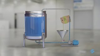 Continuous PowderLiquid Mixing with Silverson High Shear Mixers [upl. by Annavoj]