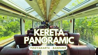 Kereta Panoramic Argo Wilis YogyakartaBandung 🇮🇩 Gokil Sih Pemandangannya [upl. by Esyli]