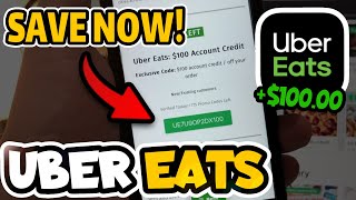 Uber Eats Promo Code 2023 Unbelievable 100 Savings on your next order 🎉💰🚚 [upl. by Forkey]