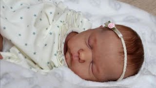 Willa By Cassie Brace Factory Replica Reborn doll Reviw [upl. by Llekcor]