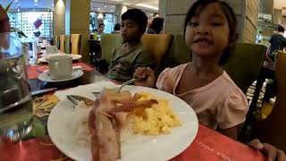 BREAKFAST BUFFET IN MANILA HOTEL [upl. by Chang]