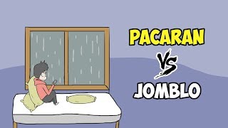 Perbedaan Pacaran VS Jomblo Kartun Lucu Animasi Lucu Funny Cartoon [upl. by Amles836]