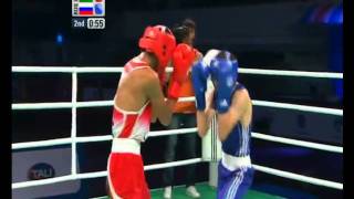 Flyweight Semi Final 2 50kg  AIBA Junior World Boxing Championships 2011 [upl. by Jasun]