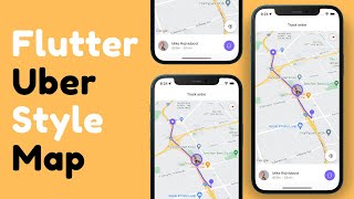 Flutter Google Map With Live Location Tracking [upl. by Eerok257]