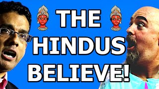 LIFE AFTER DEATH IN HINDUISM Matt Dillahunty vs Dinesh DSouza [upl. by Severin]