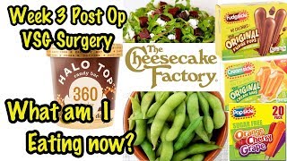 Week three post op VSG Gastric Sleeve Surgery [upl. by Nnylaj496]