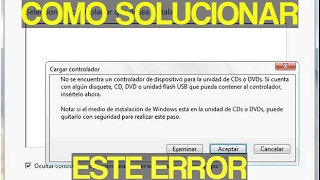 Como cargar drivers USB 30 a instalacion windows 7 en Motherboards de 6ta Gen [upl. by Tigram]