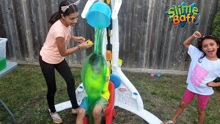 Splash Dunk Tank Challenge Family Fun Activities with HZHtube Kids Fun [upl. by Anide289]