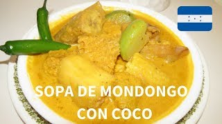 SOPA DE MONDONGO CON COCO HONDURENA [upl. by Cammi]