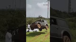 Mahindra Thar VS BMW offroad 👑thar vs bmw trendingshorts ytshorts [upl. by Gonnella]