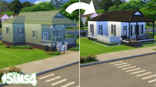 Willow Creek house renovation 🏡  The Sims 4 speed build NO CC [upl. by Aneehsar]