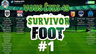 Saison 2  1 DEGLINGO SURVIVOR  Vous êtes 49 [upl. by Marela619]