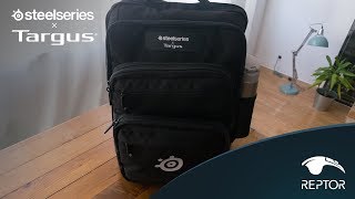 GAMING TO GO  Steelseries X Targus Sniper Backpack [upl. by Paine]