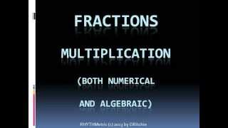 Fractions Song  Multiplication  FUN LEARNING MATH [upl. by Tibold687]