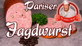 Pariser Jagdwurst selber machen  Wurst selber machen  Opa Jochen´s Rezept [upl. by Castera]