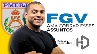 O ASSUNTO QUE A FGV AMA COBRAR EM MATEMÁTICA  CONCURSO PMERJ  PROF HARISSON DAVI [upl. by Medlin502]