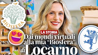 💚🍅 Vera Bernhard «Dai mondi virtuali alla mia Biosfera “alternativa e vegetariana” a Locarno 🦁💙» 🥰🛒 [upl. by Ecirtel]