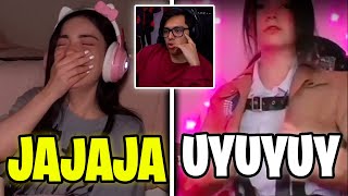 Mary se paltea al ver a Daarick reaccionar a un TikTok suyo 😳 [upl. by Assennev]