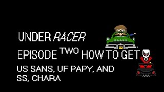 UNDERRACER CODES FOR ALL AU RACERS  A RUINED SHORT [upl. by Adnir]