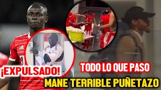 🚨EL TERRIBLE PUÑETAZO de MANÉ A LEROY SANE  MANE SANCIONADO  TODO LO QUE PASO [upl. by Dodds]