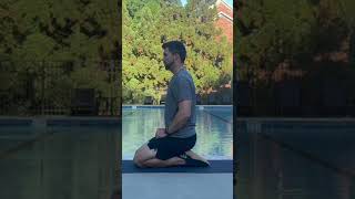 Backstroke Kick Exercise  Ankle Sit [upl. by Yumuk]