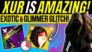 Get To XUR ASAP Insane GLIMMER amp EXOTIC Catalyst New Weapons amp Armor Inventory June 28 Destiny 2 [upl. by Gardel475]