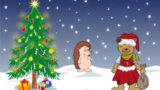 Igel amp Bär niedliches Weihnachtslied♪ Kinderlied über Freundschaft amp Glück WeihnachtsbärTierlied [upl. by Asilef]