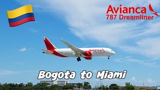 🇨🇴 Bogota BOG  🇺🇸 Miami MIA  Avianca Airlines Boeing [upl. by Willumsen]