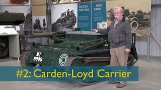 David Fletchers Tank Chats 2 The Carden Loyd Carrier  The Tank Museum [upl. by Harhay]